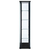Hyacinth - 4 Shelf Curio Cabinet