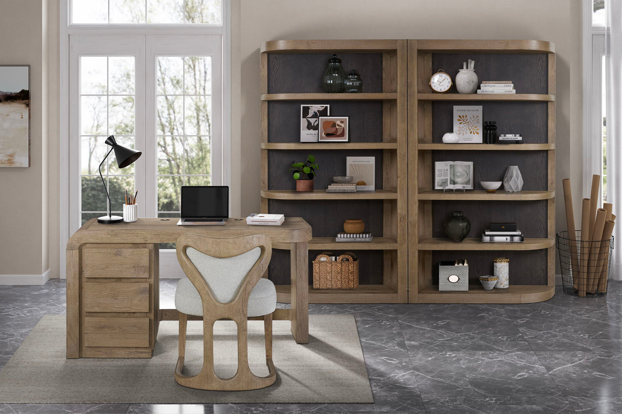 Pagosa - Junior Executive Desk - English Knotty Oak