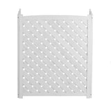 Outdoor 3 Panel Air Conditioner Fence Screen