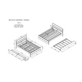 Modern Bed Frame With Headboard And Footboard