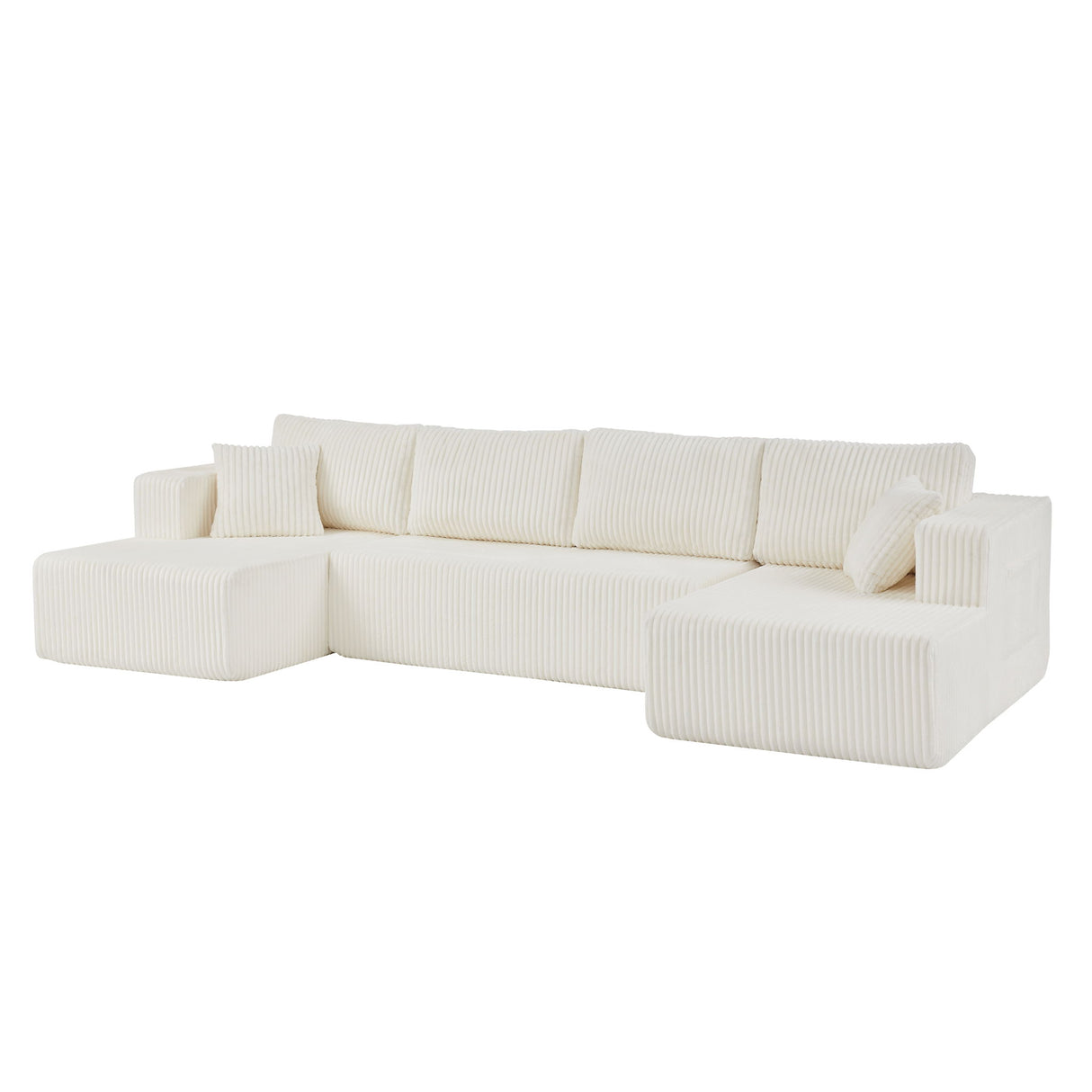 U - Shaped Modular Sectional Sofa For Living Room