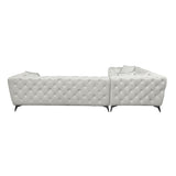 Atronia - Sectional Sofa With 4 Pillows - Beige - Stationary Sectionals - Alpine Outlets