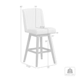 Stancoste - Swivel Counter Stool