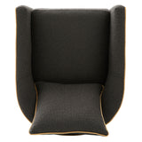 Swivel Accent Chair, Rotating Base, For Living Room