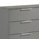 Elara - Dresser With Spacious Drawers - Gray