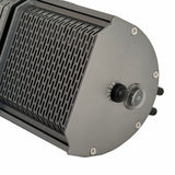 Smart Electric Heater With Bluetooth Speakers, Gunmetal Gray