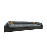 Custom Configuration Modular Sectional & Toss Pillows