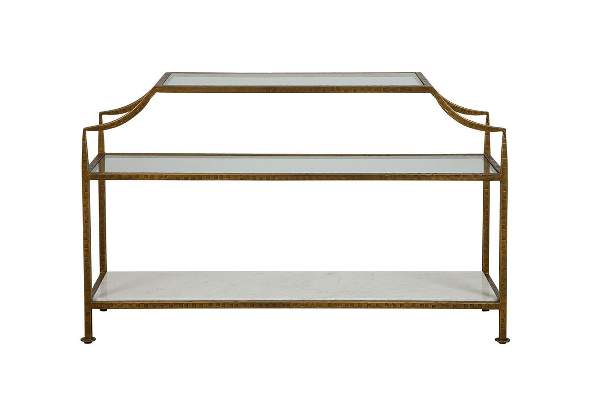 Marietta - Console - Gold / White
