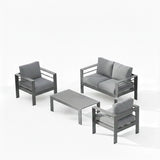 Outdoor Patio Set, All-Weather & Thick Cushions