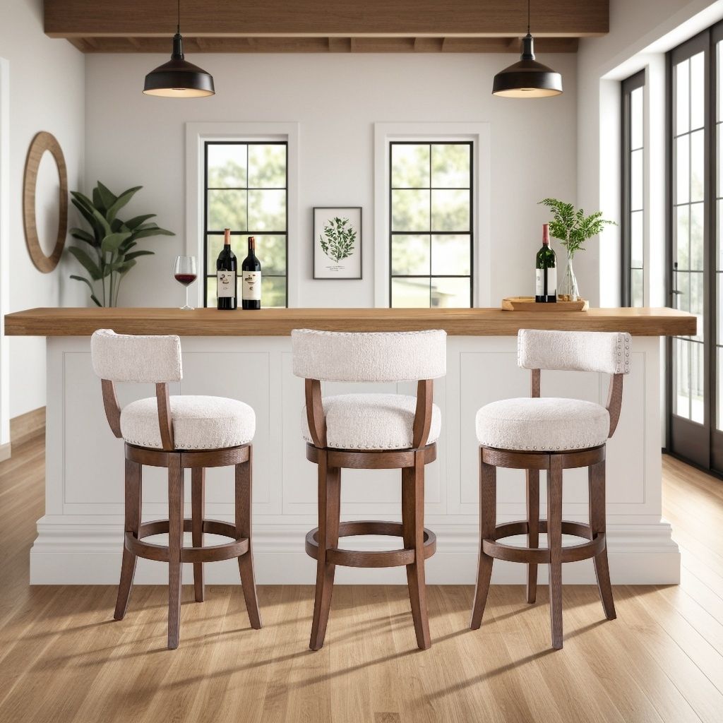 Mystic - Swivel Barstool - Brown