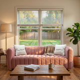 Sofa With Accents And Removable Cushions