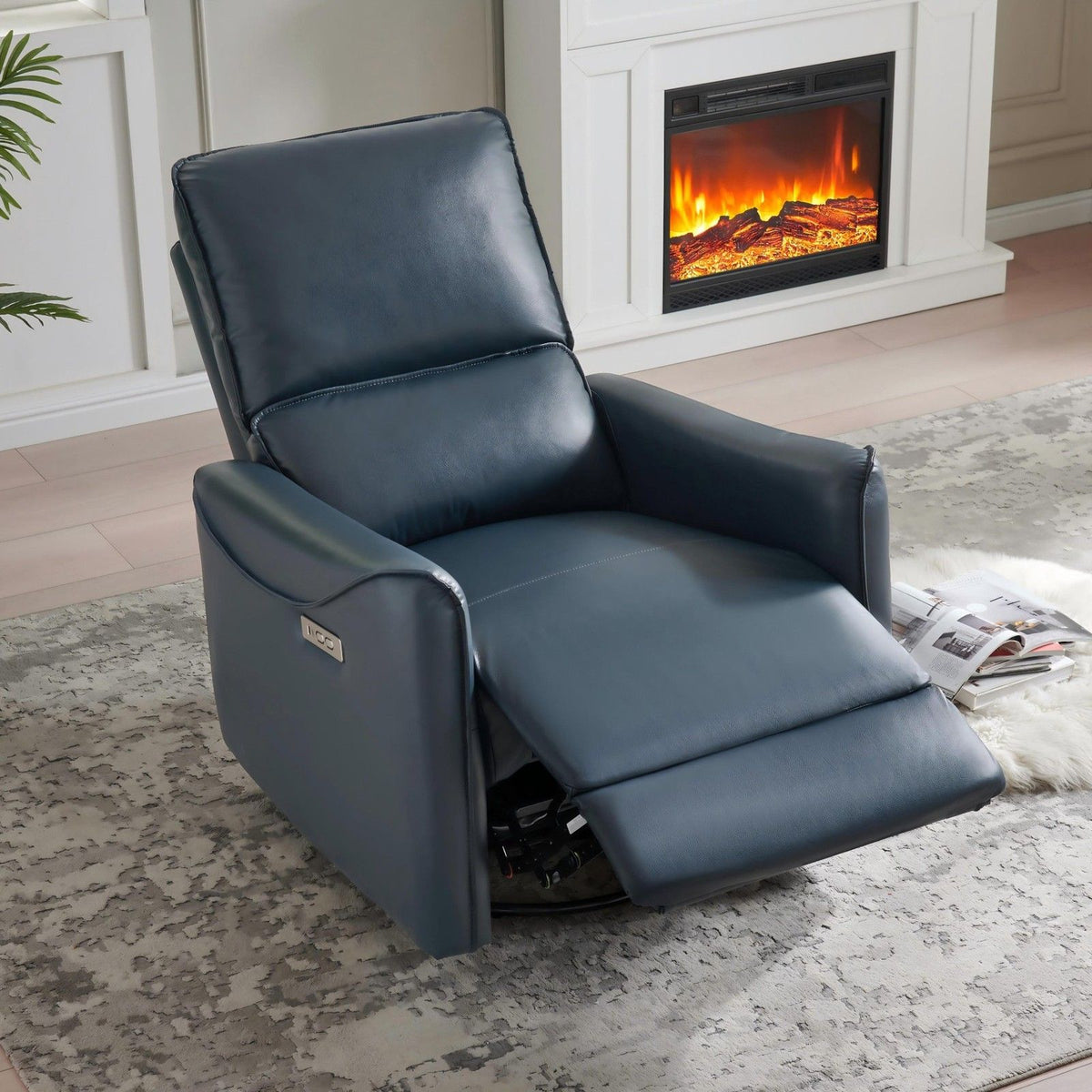 Electric Recliner Chair With Rocker And Swivel