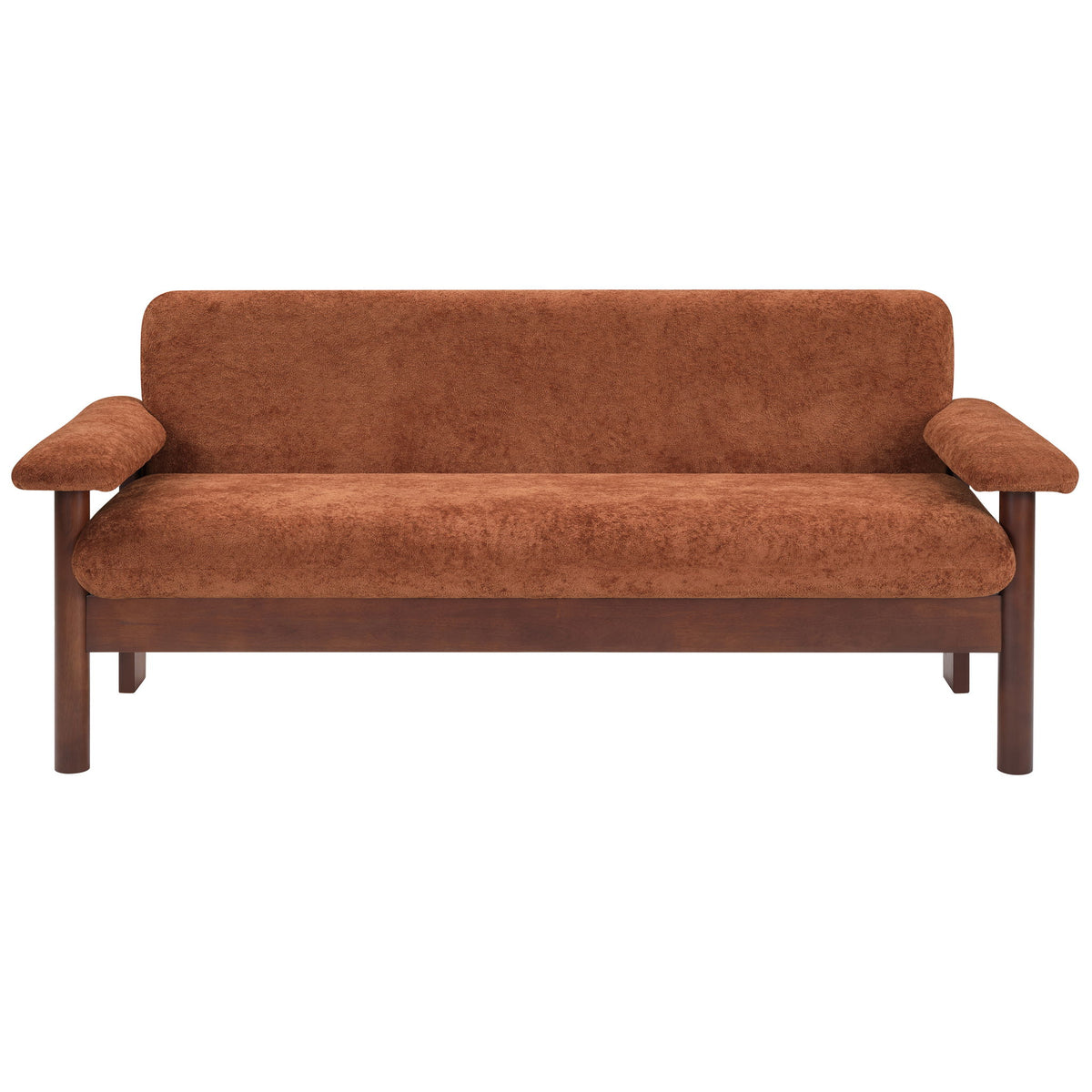 Modern Sofa Couch With Pillow Top Arms