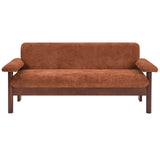Modern Sofa Couch With Pillow Top Arms