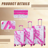 3 Piece With Combination Lock And Silent Wheels