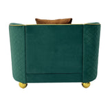 Single Sofa With Deep Seating And Durable Frame