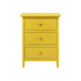 Daniel - 3 Drawer Nightstand