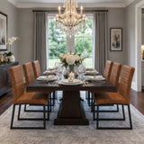 Oversized Square Design Dining Chairs For Home