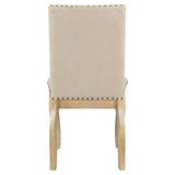 Upholstered Dining Chairs With Nailhead (Set of 2)