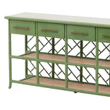 Trellis - Bamboo Sideboard - Green