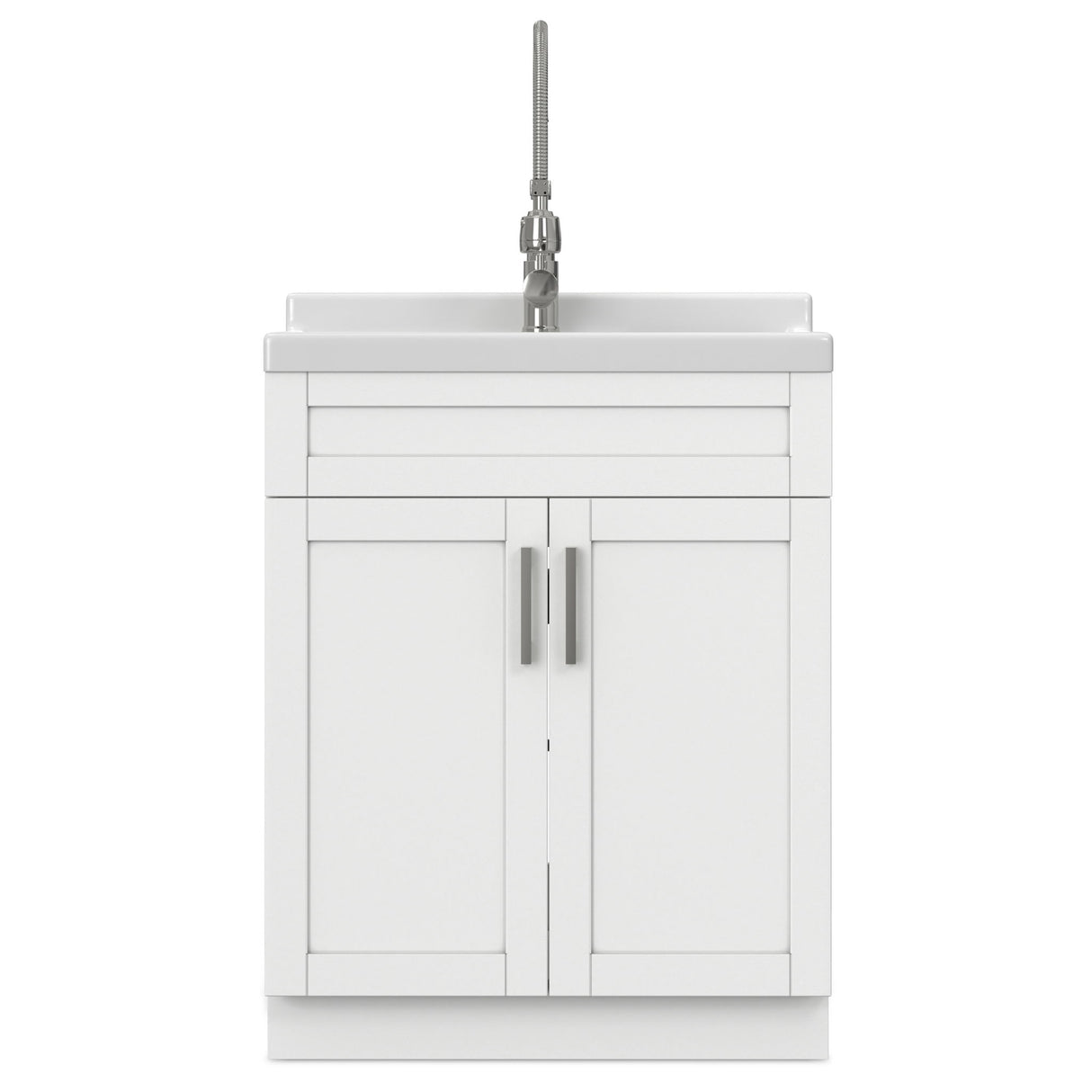 Hennessy - Deluxe Laundry Utility Sink And Cabinet