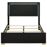 Jeremiah - LED Panel Bed With Touch Controlled Lighting