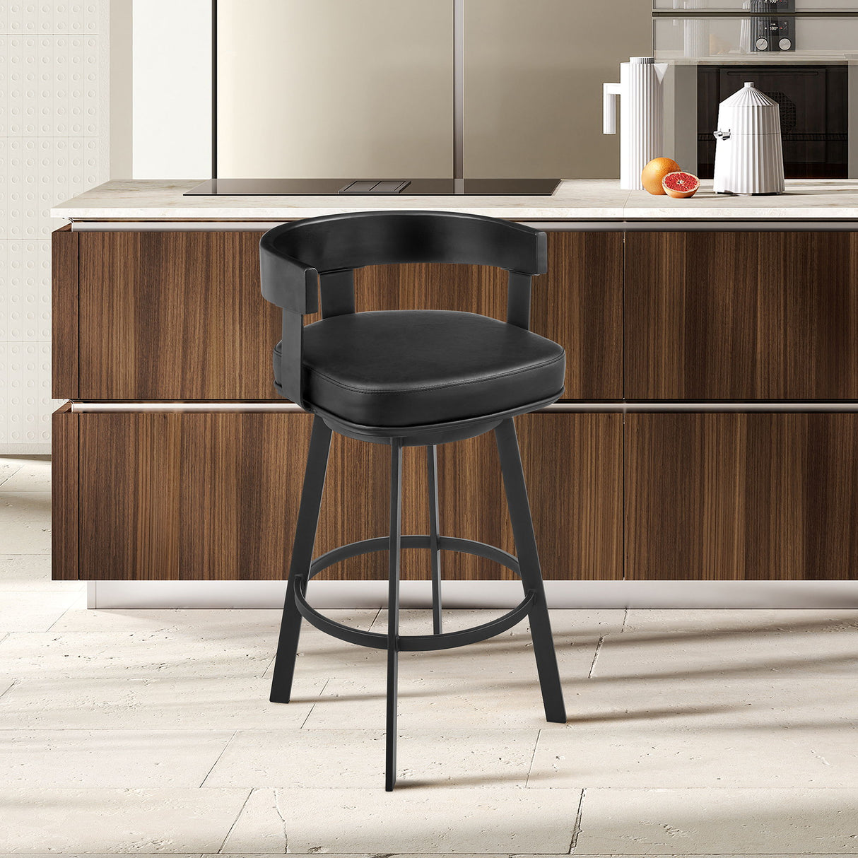 Idris - Vintage Swivel Stool