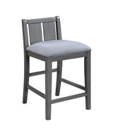 Graham - 20" Upholstered Seat Counter Height Chair (Set of 2) - Chair Sets - Alpine Outlets