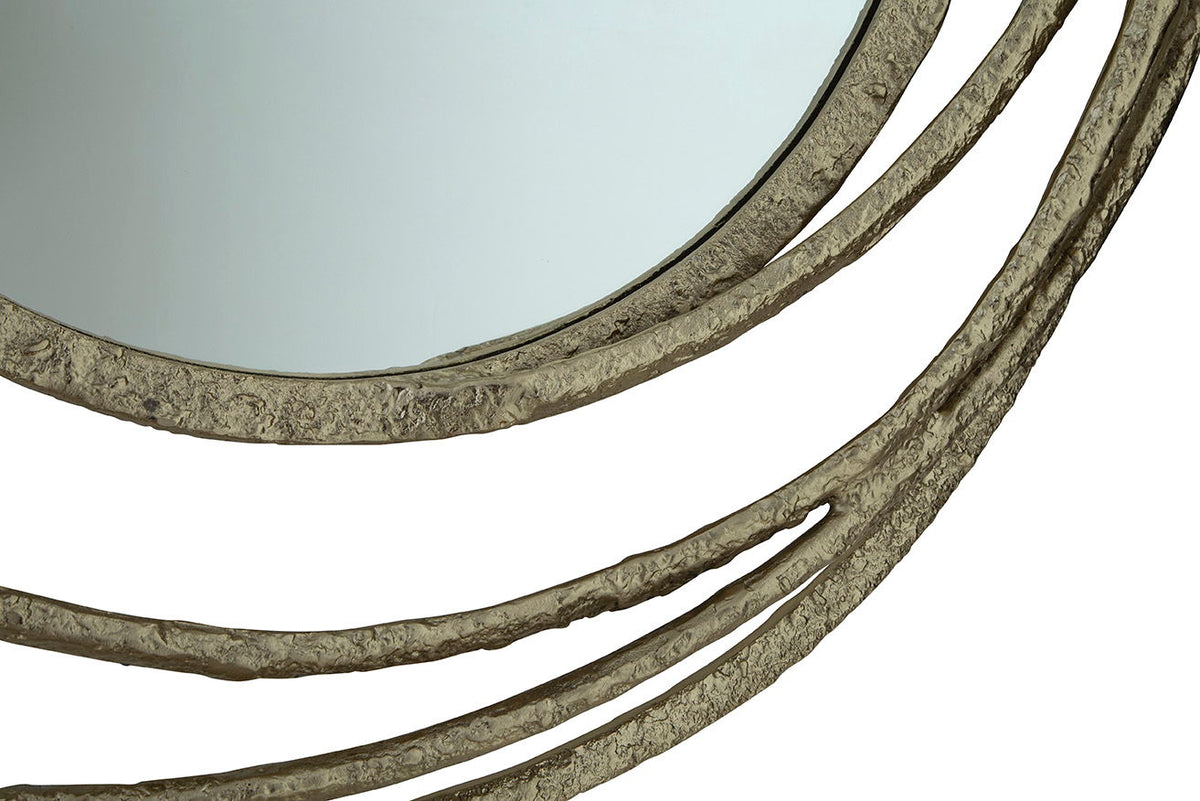 Circles Mirror - Gold