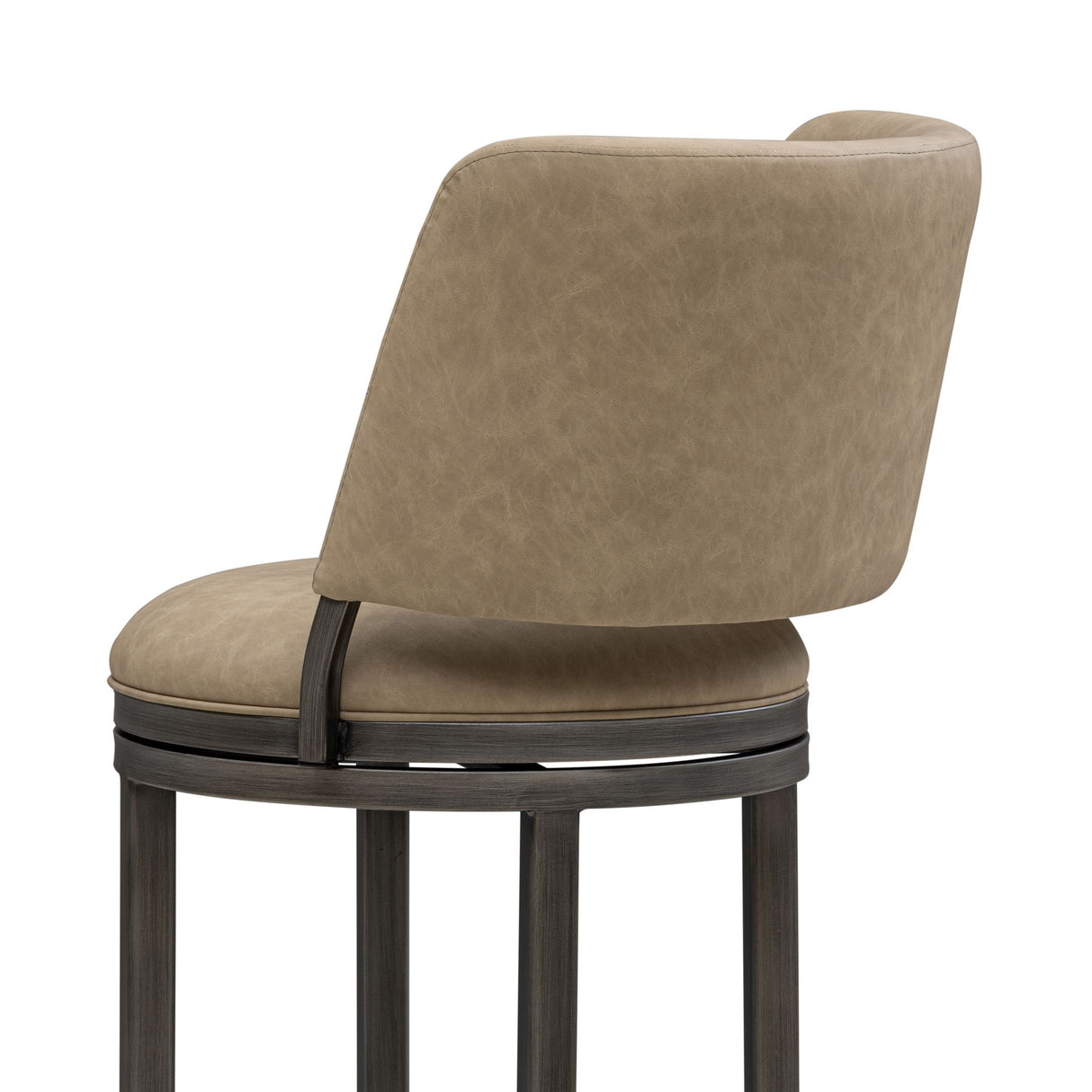 Torres - Upholstered Swivel Barstool