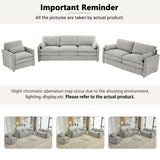 Cozy Sofa Set Oversized Comfy Cloud Sofa With Double Cushion