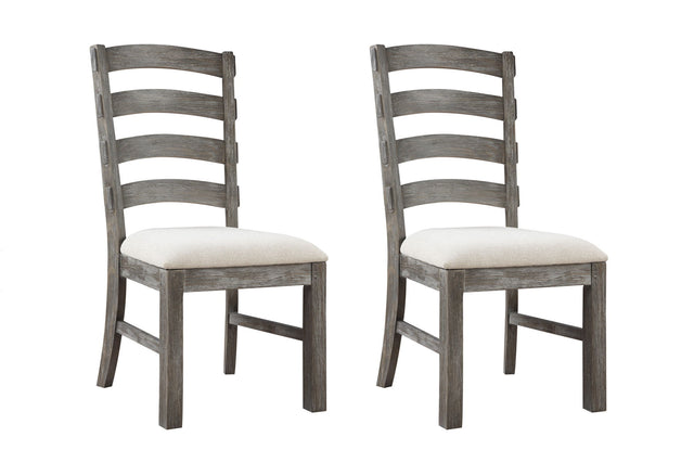 Rusti - Upholstered Dining Chairs (Set of 2) - Brown - Chair Sets - Alpine Outlets