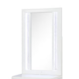 Abigale - Nightstand Top Mirror With LED Lighting (Only Mirror Top) - White