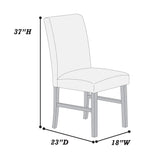 Upholstered Dining Chairs For Kitchen (Set of 2)
