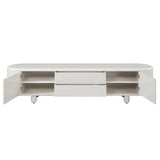 Keely - TV Stand - Gloss White