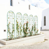Metal Garden Trellis Rustproof Trellis For Climbing Plant Outdoor Flower Support