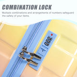 Luggage Set 20" /24" /28" With Combination Lock And Silent Wheels