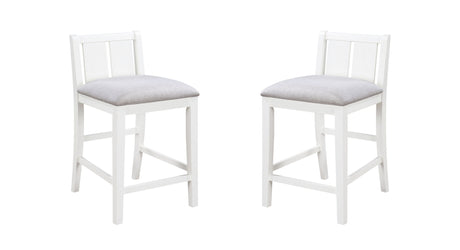 Graham - 20" Upholstered Seat Counter Height Chair (Set of 2) - Chair Sets - Alpine Outlets