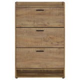 Claire - 3 Tier Shoe Cabinet - Brown