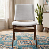 Gusto - Dining Chair (Set of 2) - Brown / Light Gray