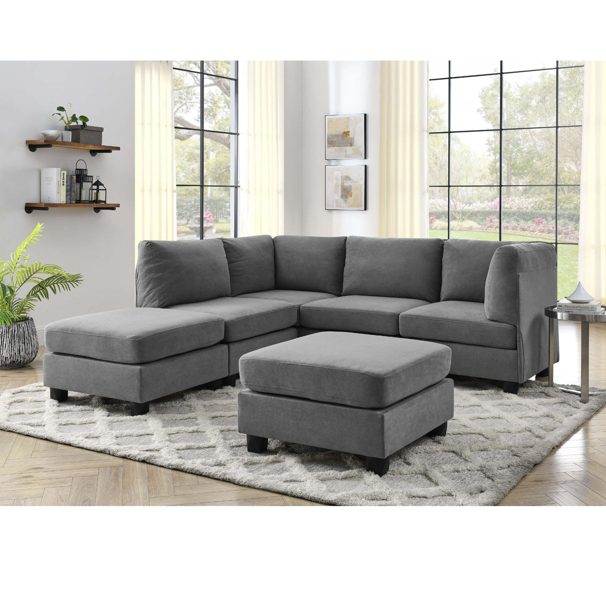 Upholstered Modular Sectional