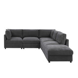Modern Reversible Modular Sectional
