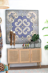 Large Wall Art Panel, Square Wall Decor For Living Room Dining Room Office - Multicolor - Wall Decor - Alpine Outlets