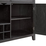 Axel - Server - Light Gray / Espresso