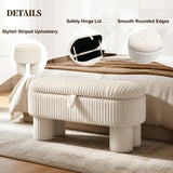 Modern Storage Ottoman Bench For Living Room