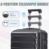 Spinner Luggage Set With Combination Lock