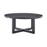 Menorca - 3 Piece Patio Outdoor Swivel Seating Set With Cushions - Dark Gray