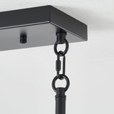 Chandelier Pendant Light For Dining Room Kitchen, 5 Light Fixture With Adjustable Height