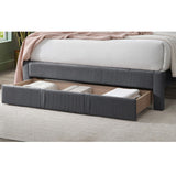 Contemporary Bed & Storage Drawer