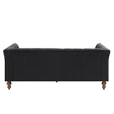 Chesterfield Sofa With Flared Arms For Living Room